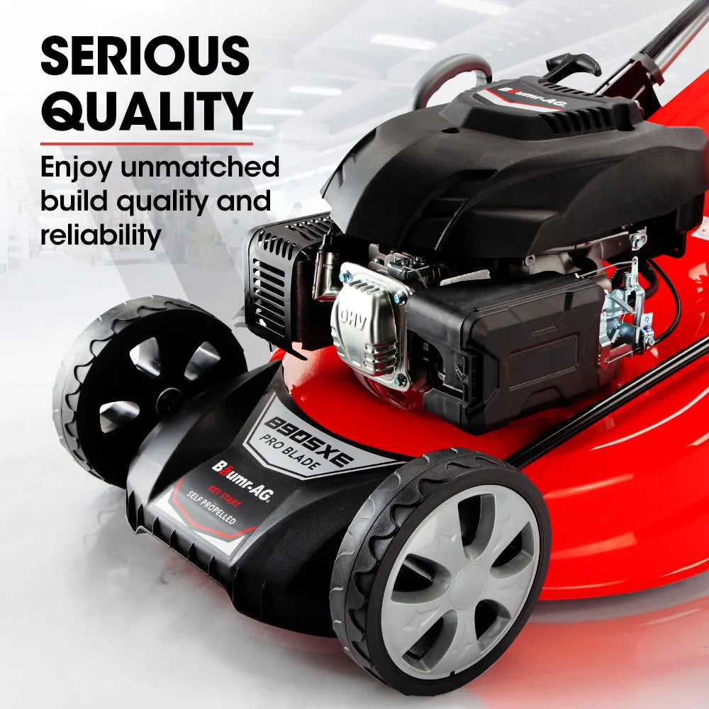BAUMR-AG 21 248cc Self-Propelled Push Button Electric Start 4in1 Lawnmower - 890SXe