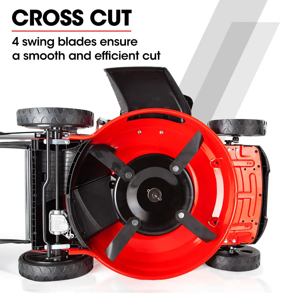 BAUMR-AG 21 248cc Self-Propelled Push Button Electric Start 4in1 Lawnmower - 890SXe