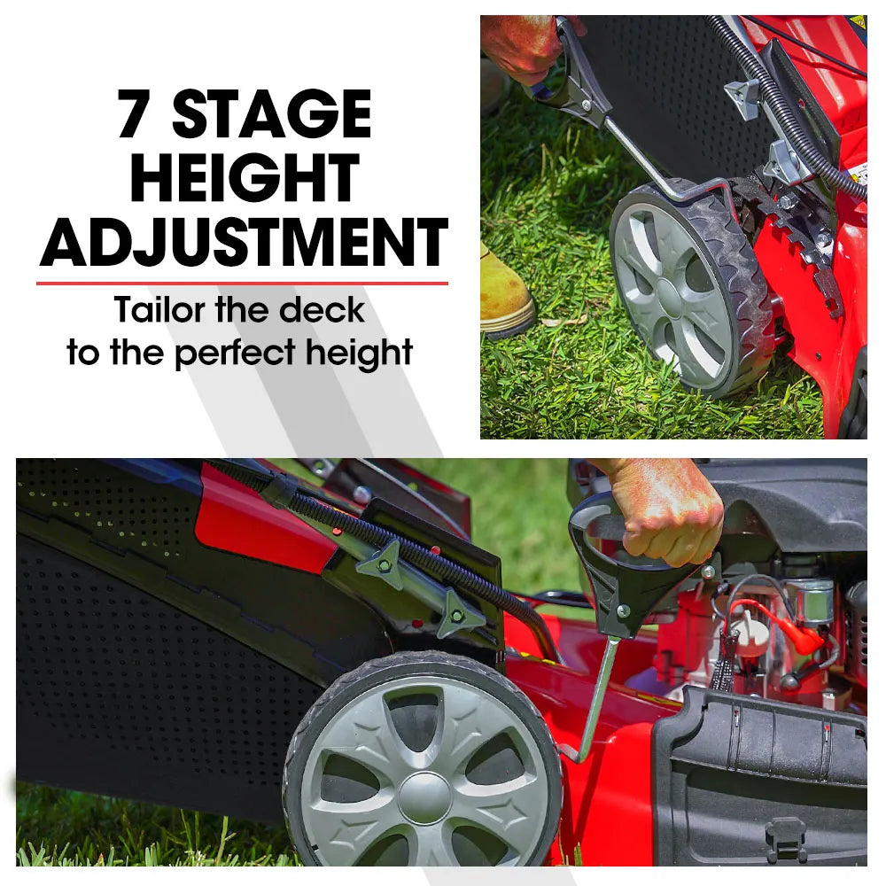 BAUMR-AG 21 248cc Self-Propelled Push Button Electric Start 4in1 Lawnmower - 890SXe