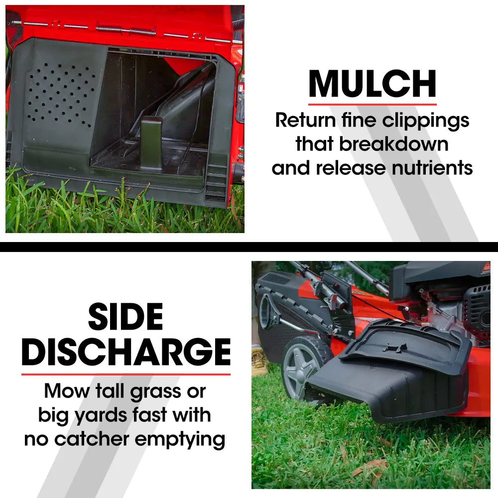 BAUMR-AG 21 248cc Self-Propelled Push Button Electric Start 4in1 Lawnmower - 890SXe