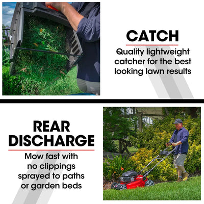BAUMR-AG 21 248cc Self-Propelled Push Button Electric Start 4in1 Lawnmower - 890SXe