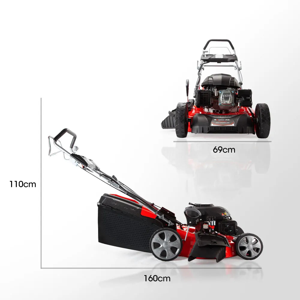 BAUMR-AG 21 248cc Self-Propelled Push Button Electric Start 4in1 Lawnmower - 890SXe