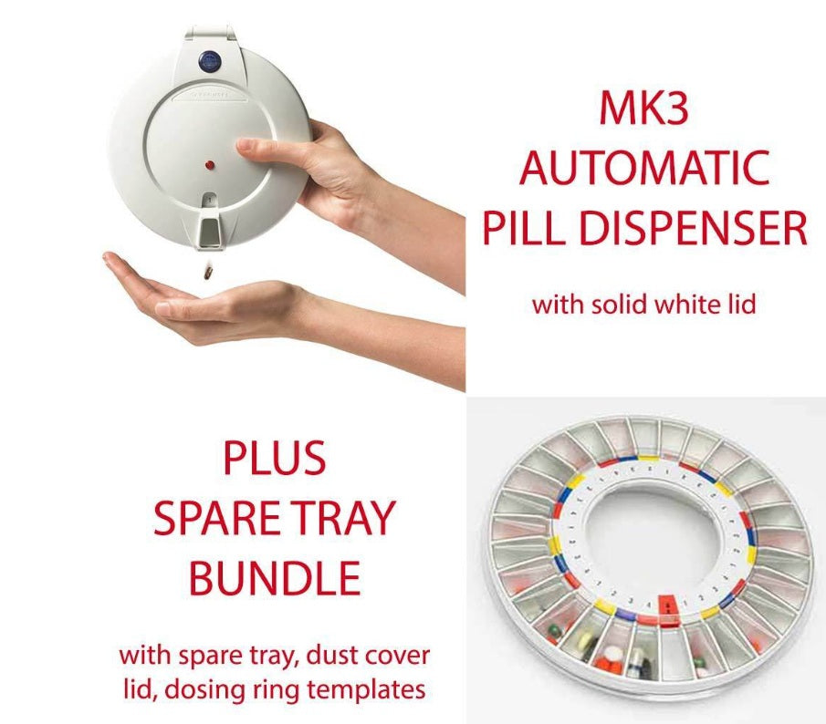 TabTimer Careousel MK3 Automatic Pill Dispenser - Bundle