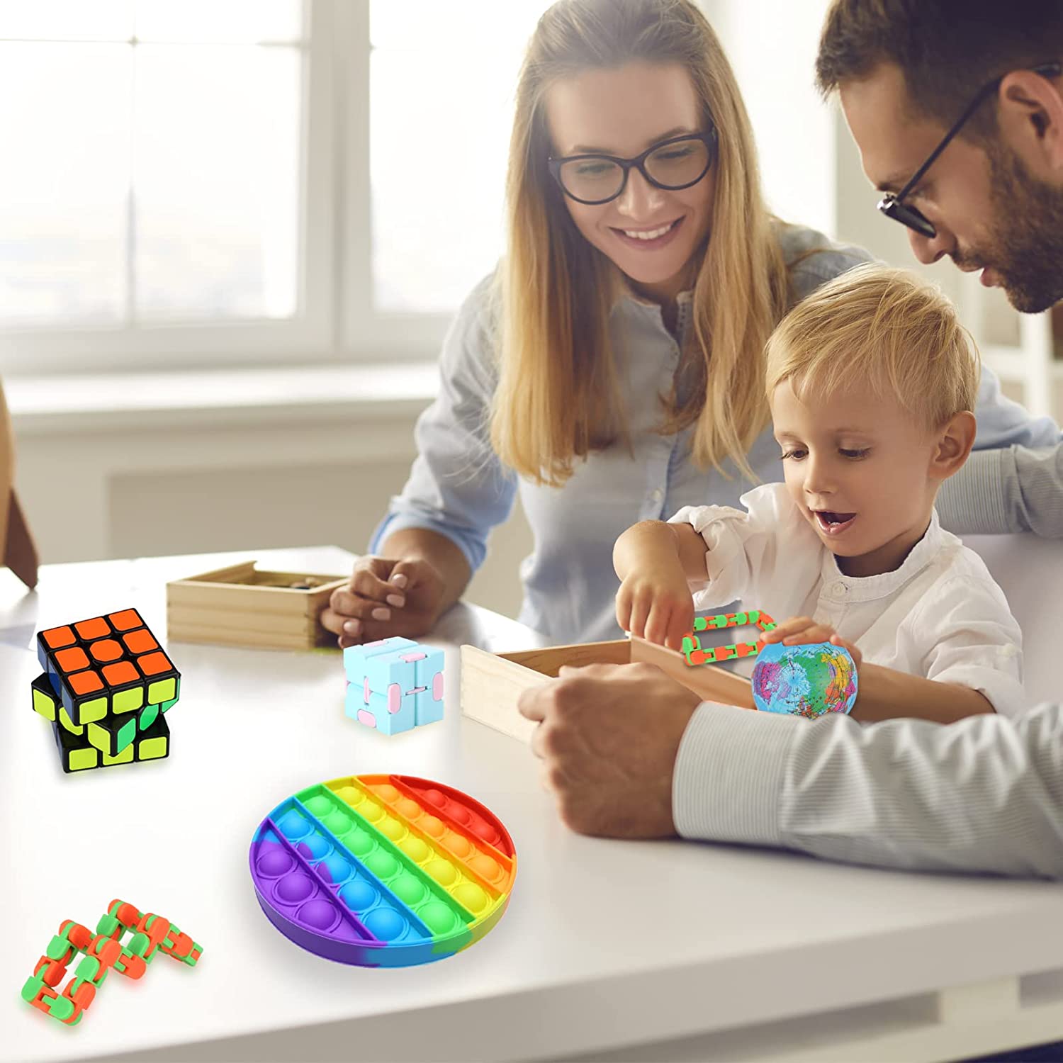 42 Pack Sensory Fidget Toys Set