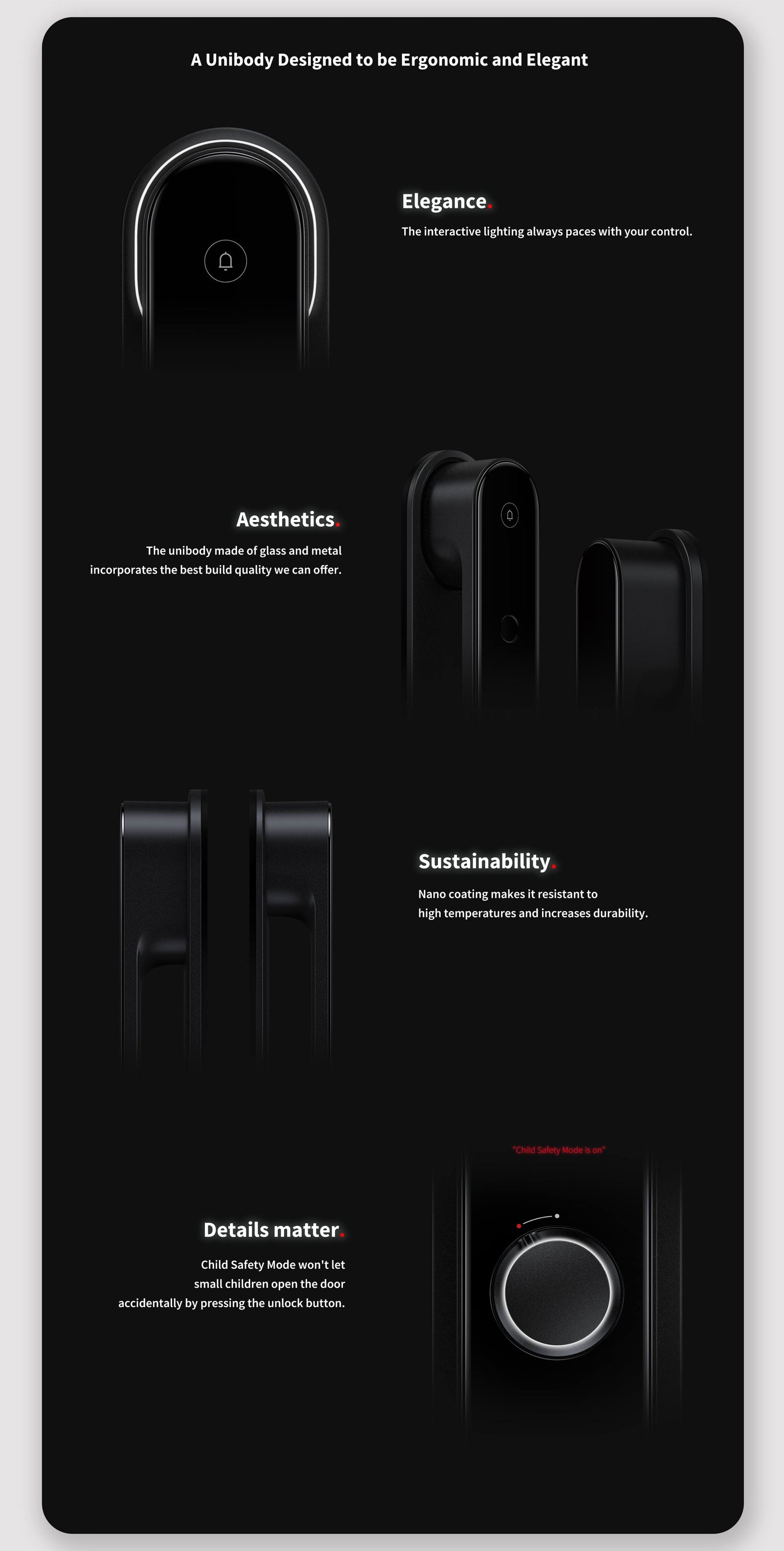 Aqara Smart Door Lock D100