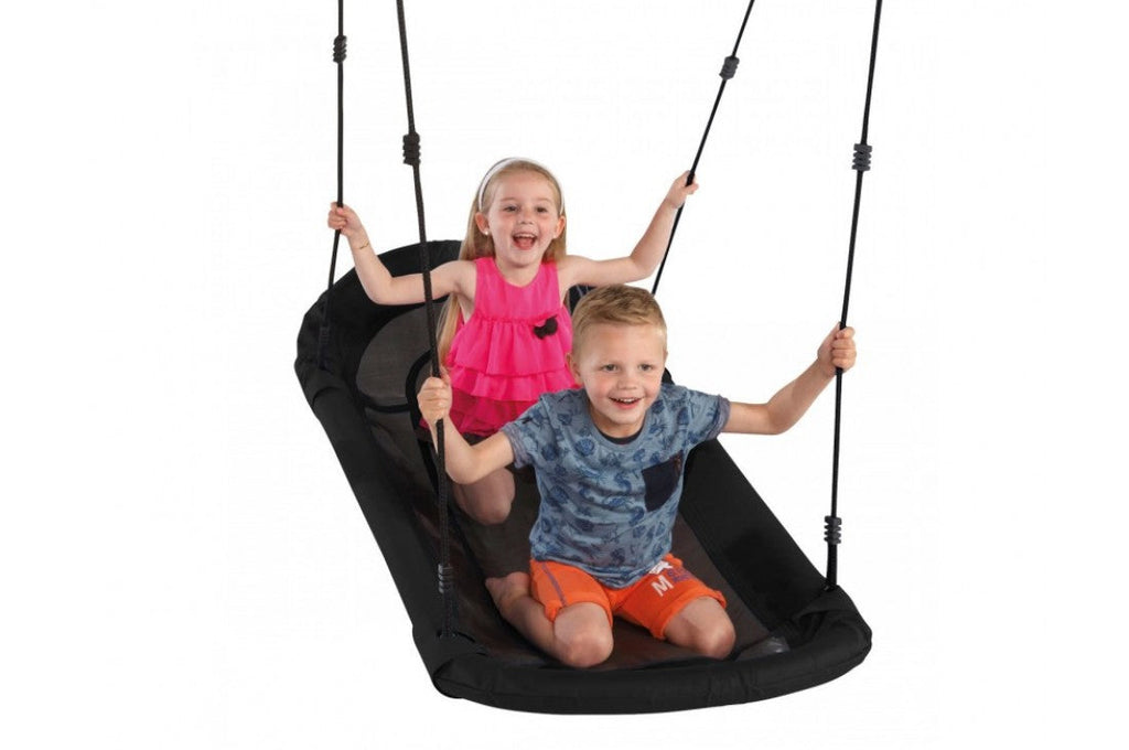 Nest Swing with adjustable Ropes (sensory swing) Black