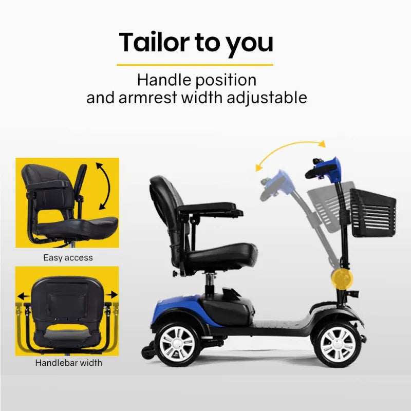 FreeRoam Electric Motorised Mobility Scooter
