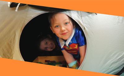 Dark Den Pop Up Tent