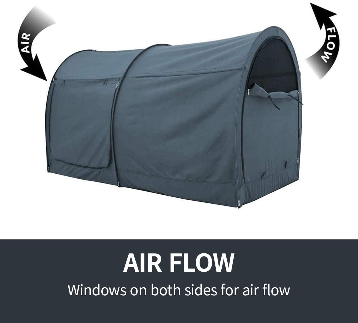 Canopy Bed Tent - Charcoal
