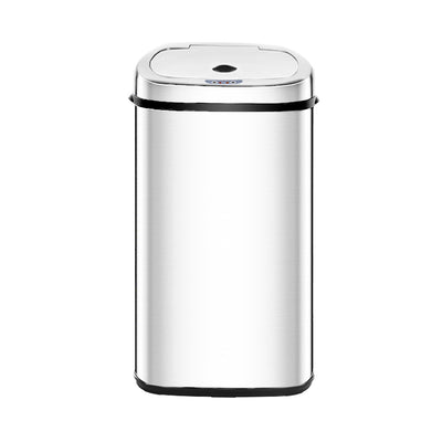 50L Stainless Steel Motion Sensor Rubbish Bin