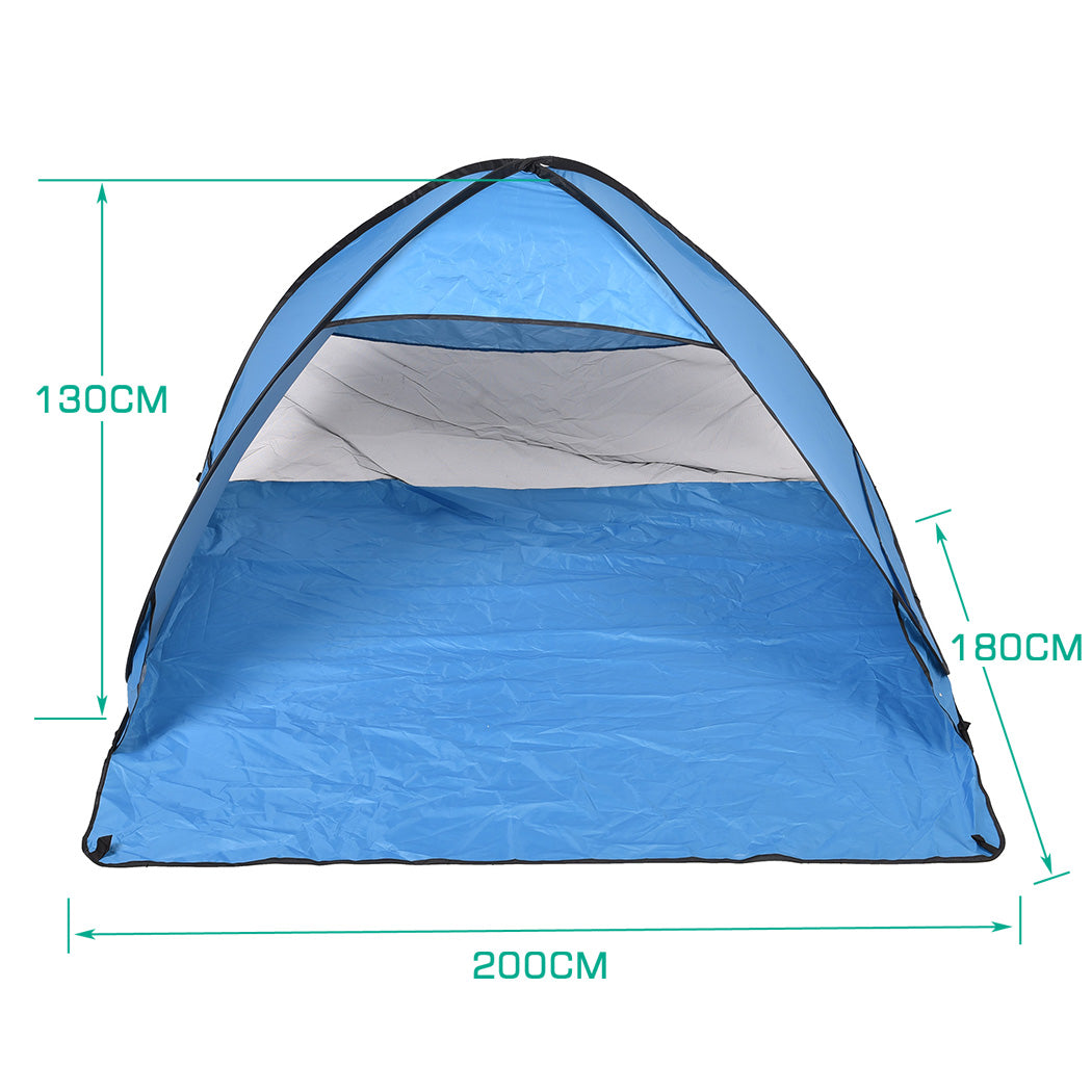 Mountview Pop Up Beach Tent Caming Portable Shelter Shade 2 Person Tents Fish