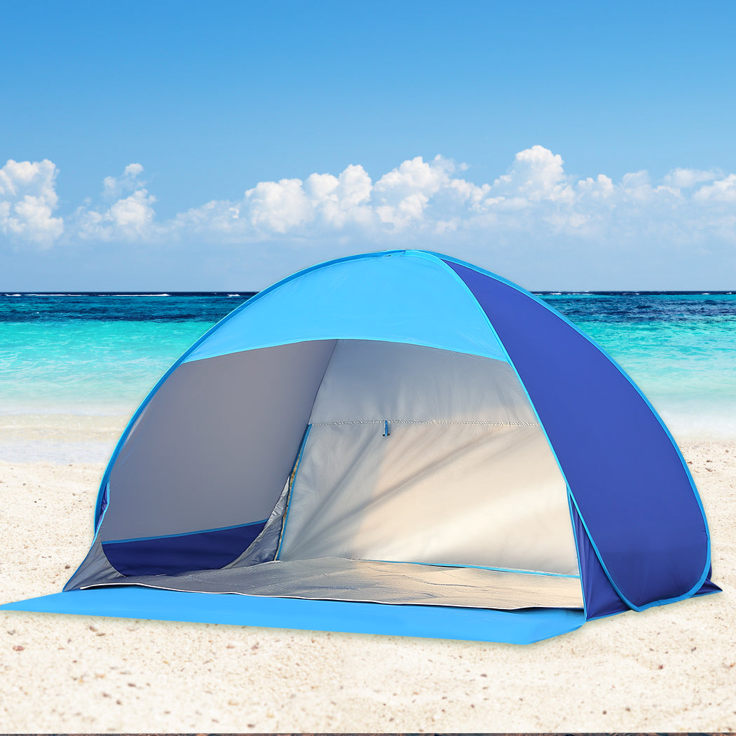 Mountview Pop Up Tent Camping Beach Tents 2-3 Person Hiking Portable Shelter