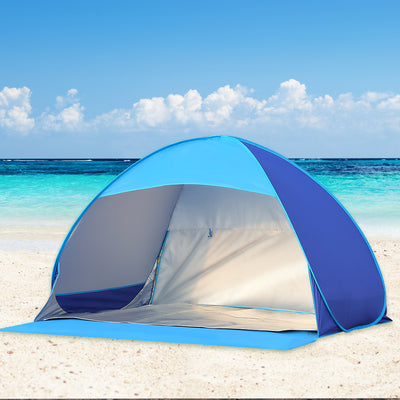 Mountview Pop Up Tent Camping Beach Tents 2-3 Person Hiking Portable Shelter