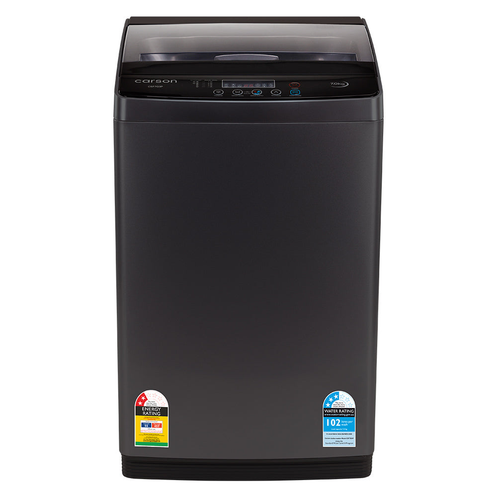CARSON 7kg Automatic Top Load Washing Machine Home