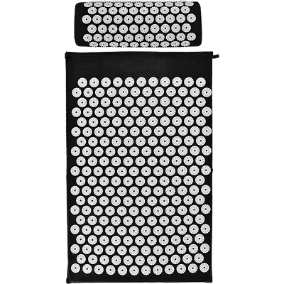 Massage Acupressure Yoga Mat With Pillow Sit Mats Cut Pain Stress Soreness