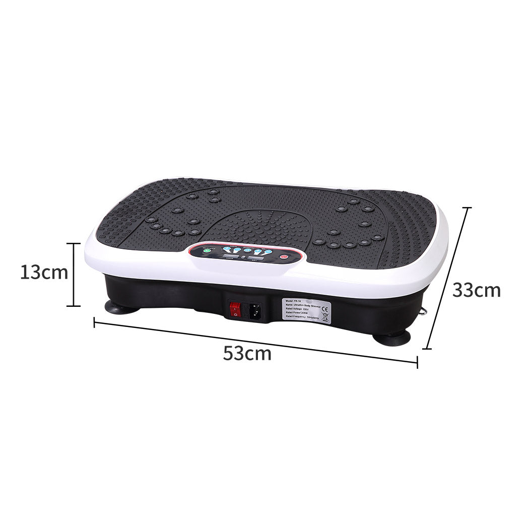 Vibration Plate Machine Machines Platform Magnet Massage Vibrator Exercise Gym
