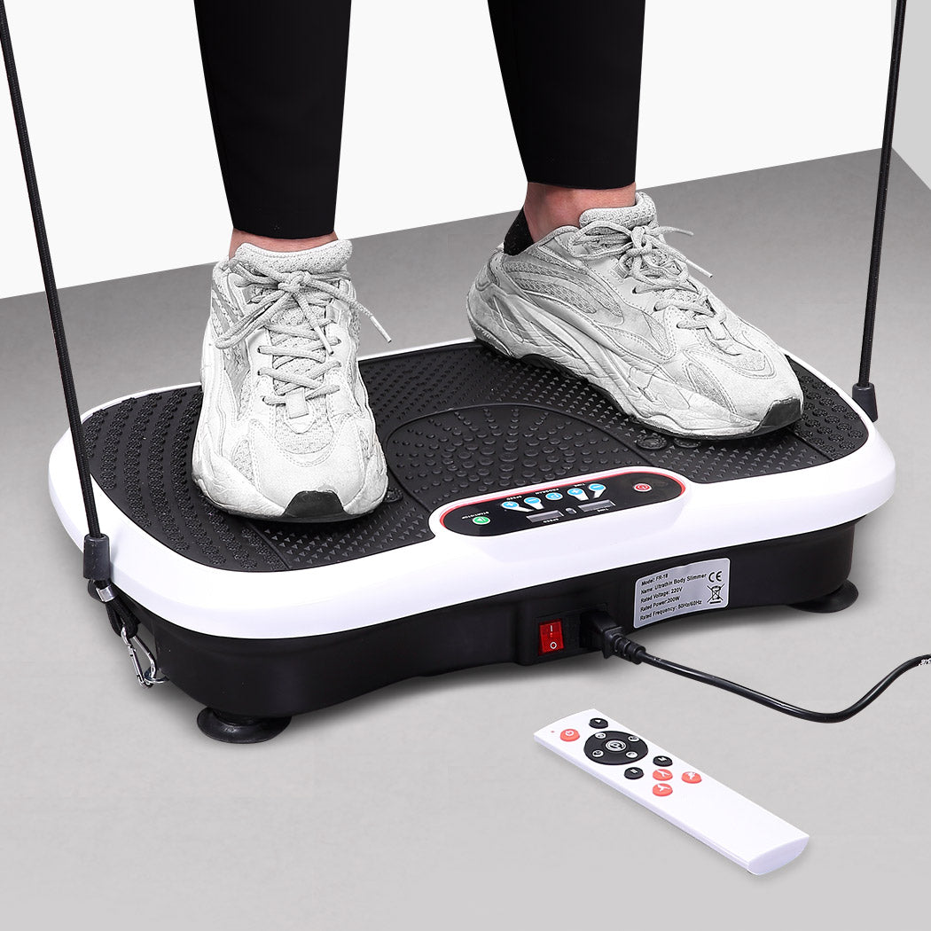 Vibration Plate Machine Machines Platform Magnet Massage Vibrator Exercise Gym
