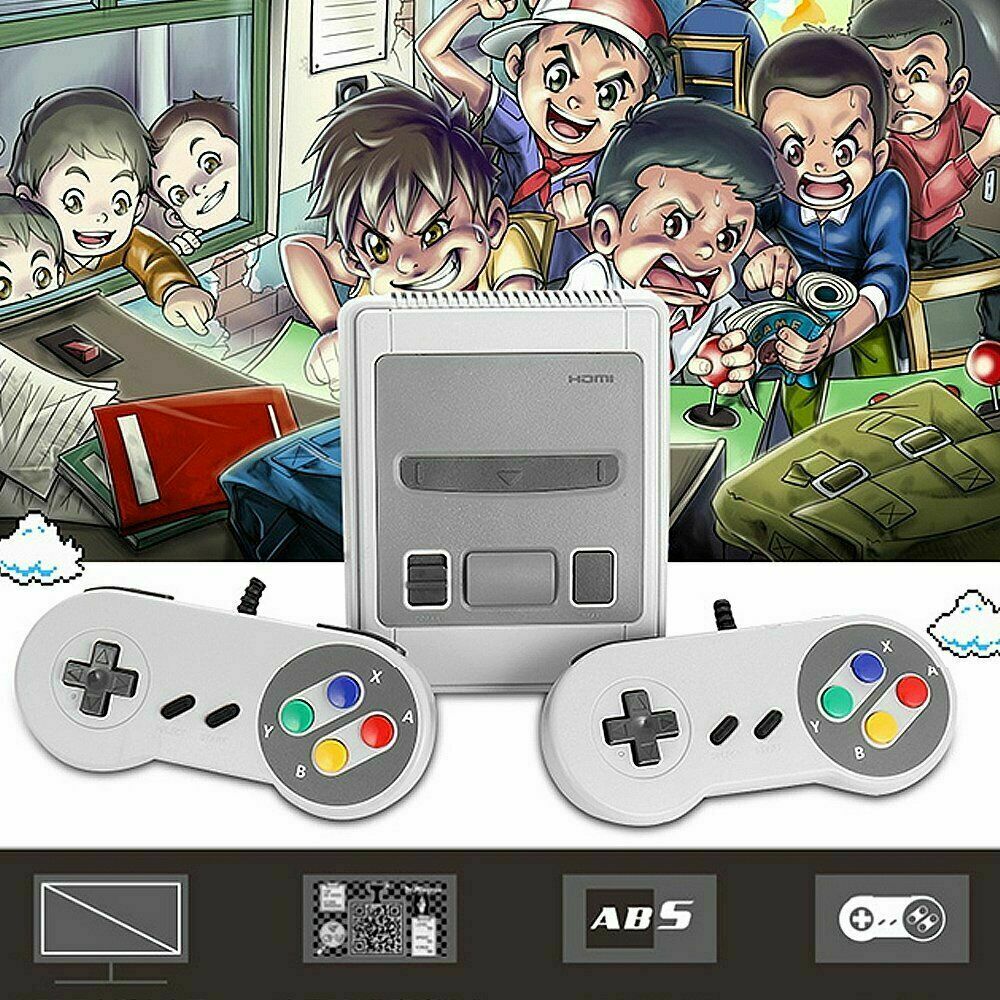 Retro Family Game Console 8Bit HDMI Classic 621 Built-in Games
